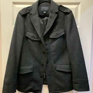 Men’s Banana Republic Wool&Cashmere Coat/Peacoat
